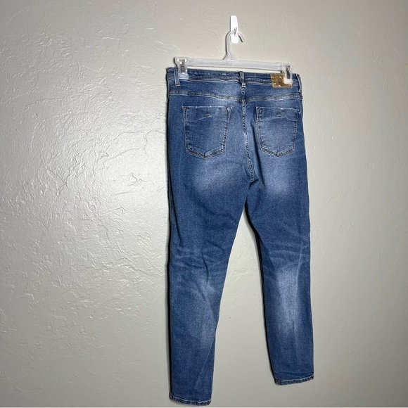 ZARA High Rise Button Fly Jeans - Picture 5 of 7